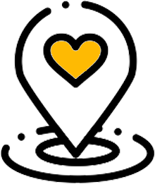 google maps pin for ROC Dog